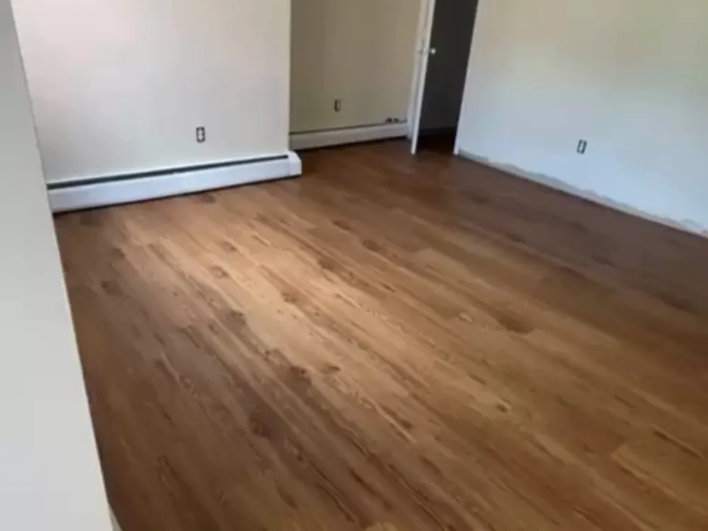 vinyl plank installation Hartford CT finished flooring area